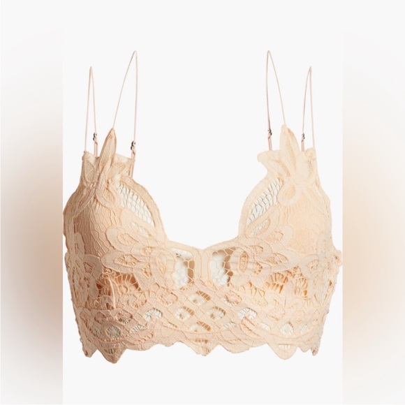 Free People One Intimately Adella Crochet Lace Bralette - Picture 4 of 6